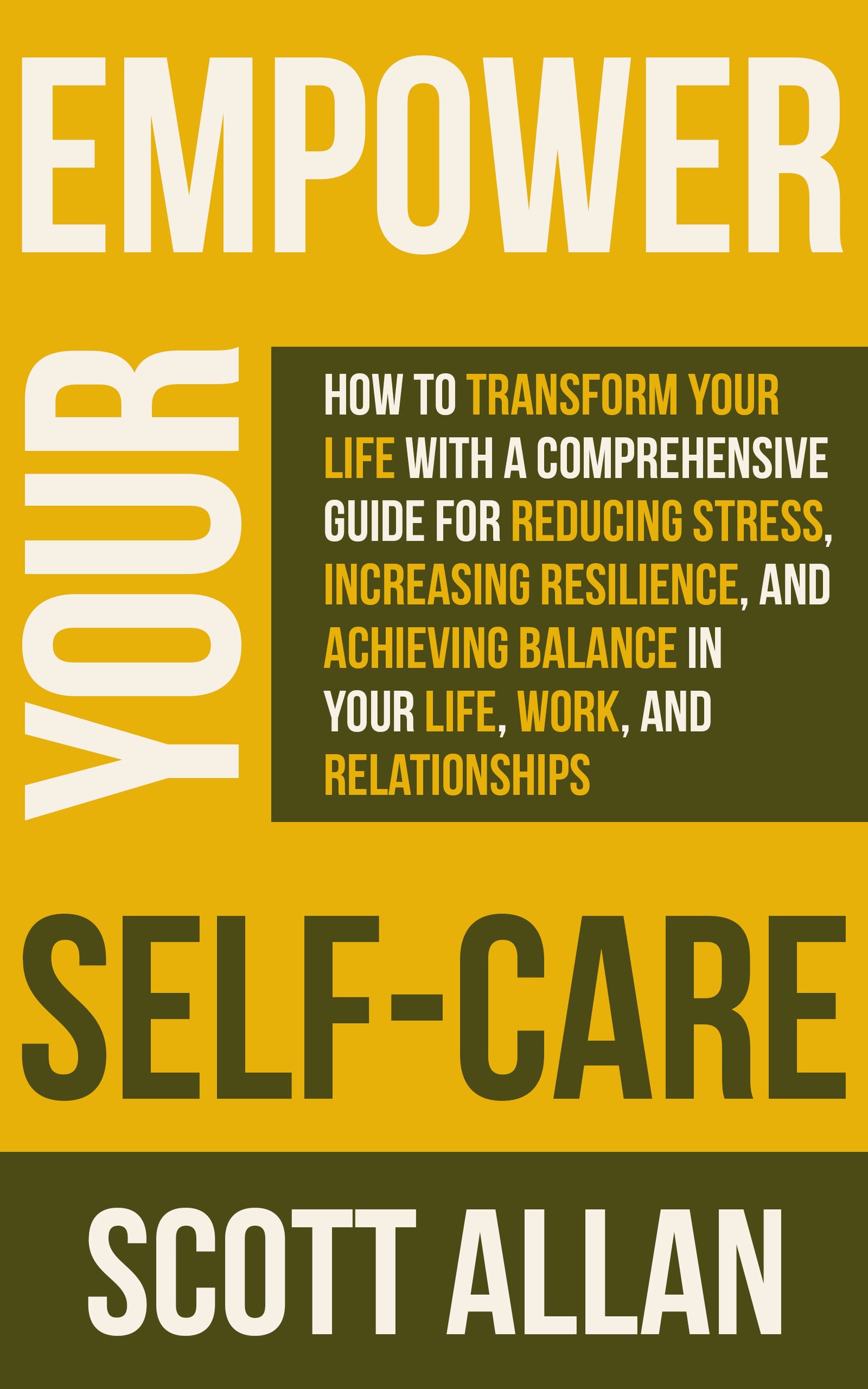 Empower Your Self Care: How to Transform Your Life with a Comprehensive Guide for Reducing Stress, Increasing Resilience, and Achieving Balance in Your Life, Work and Relationships
