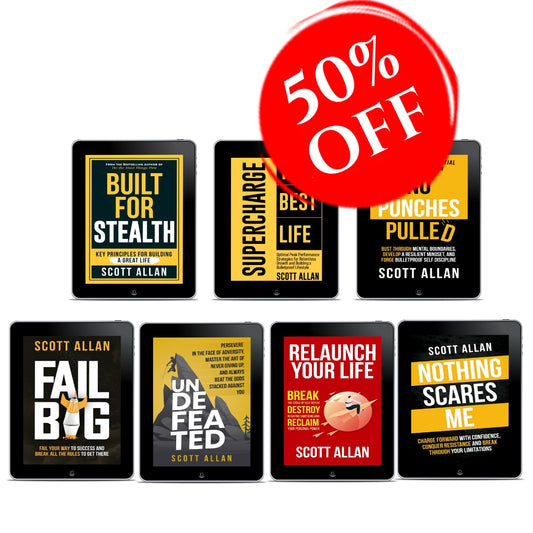 Bulletproof Mindset Mastery Series Bundle: Forge Resilience, Overcome Limitations, and Achieve Unstoppable Confidence