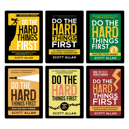 Do the Hard Things First Series Bundle