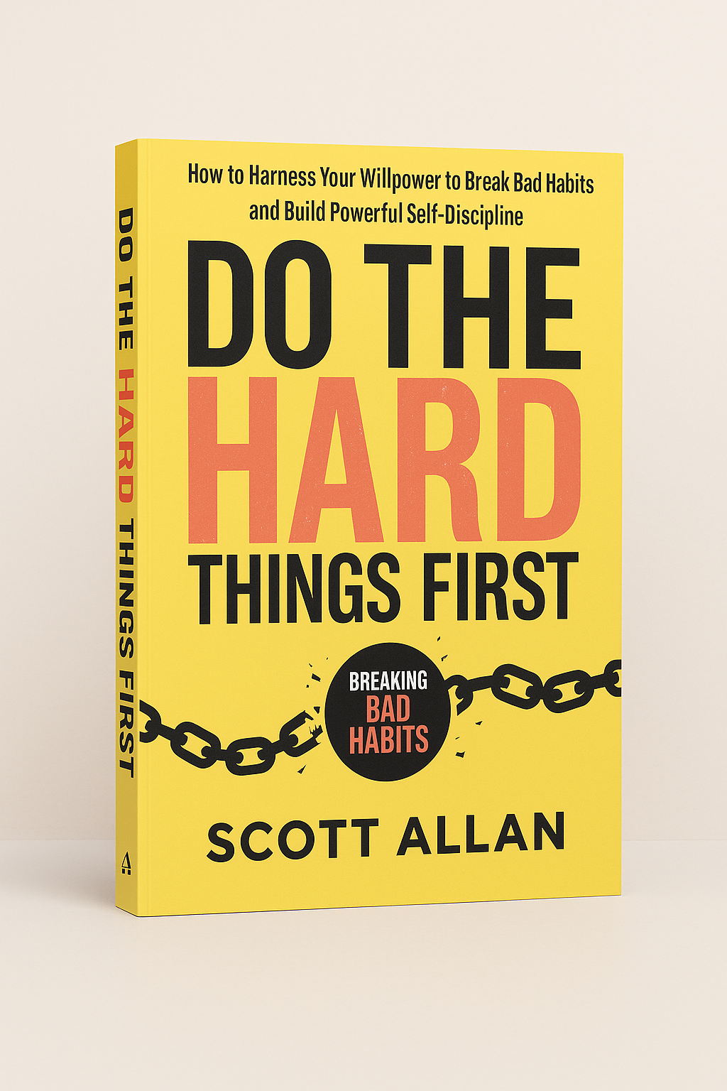 Do the Hard Things First Harness Willpower Break Bad Habits and Build Discipline