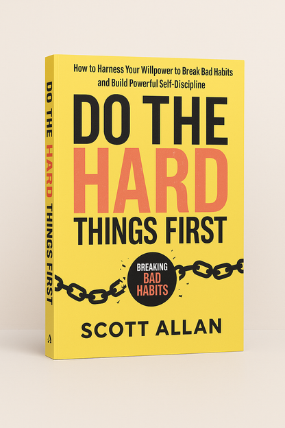 Do the Hard Things First Harness Willpower Break Bad Habits and Build Discipline