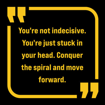 Do the Hard Things First: Conquer Your Overthinking Habit: Make Clear Decisions, Trust Yourself, and Take Bold Action Without Getting Stuck In Your Head